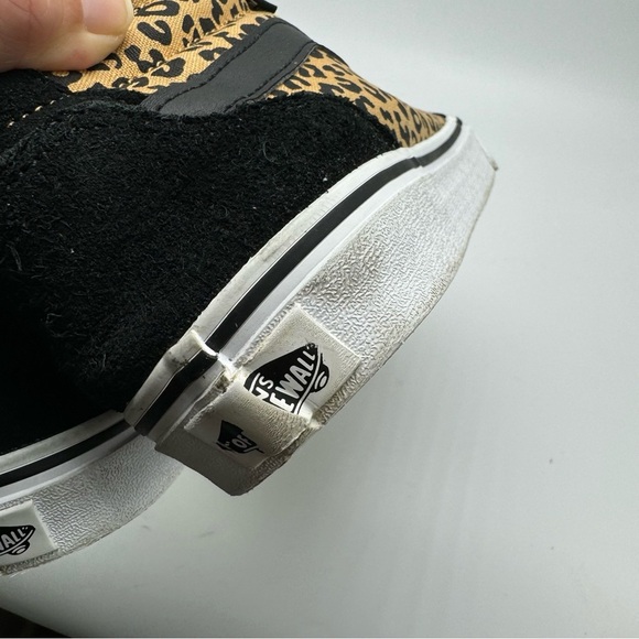 Vans Sk8 Hi Tapered Sneaker Leopard Print High Top Skate Shoe Size 7 - Picture 10 of 10